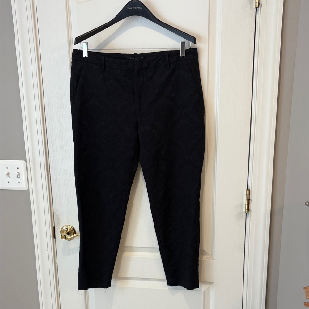 Zara women’s Sleek Black Khakis